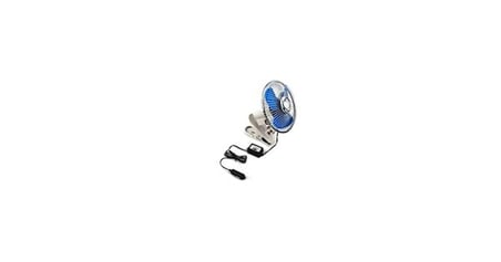 Carub BR6400404 12 Volt 10" Çakmak Fişli Mandallı Oto Vantilatör
