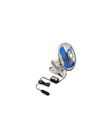 Carub BR6400404 12 Volt 10" Çakmak Fişli Mandallı Oto Vantilatör