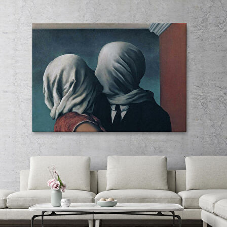 Rene Magritte The Lovers Tablosu-5161