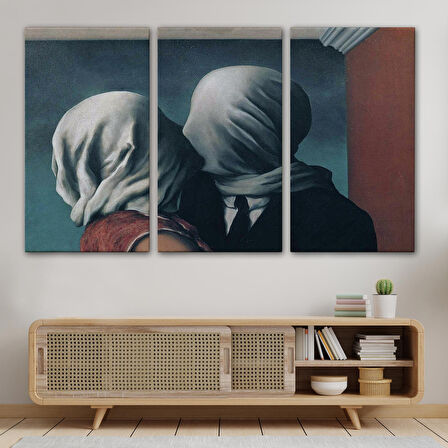 Rene Magritte The Lovers Tablosu-5161