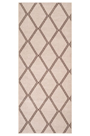 Lowell  Koleksiyonu Yıkanabilir, Kesme, Kaymaz Taban Salon,Oturma Odası,Mutfak,Antre,Koridor Halısı B01007