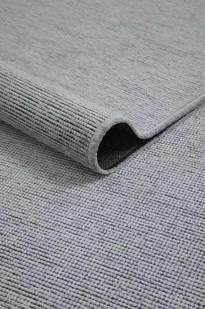 Premium Kalite Kaymaz Tabanlı Vera Doğal Yıkanabilir Kilim Oturma Odası Balkon Bahçe Mutfak Siyah