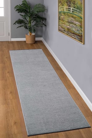 Premium Kalite Kaymaz Tabanlı Vera Doğal Yıkanabilir Kilim Oturma Odası Balkon Bahçe Mutfak Siyah