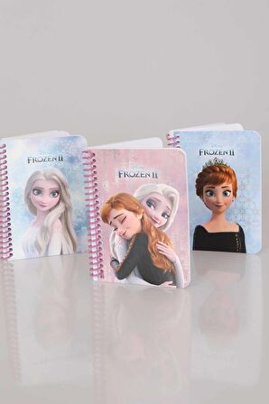 LİSANSLI FROZEN ELSA ÇİZGİLİ NOT DEFTERİ / BLOKNOT 80 YAPRAK