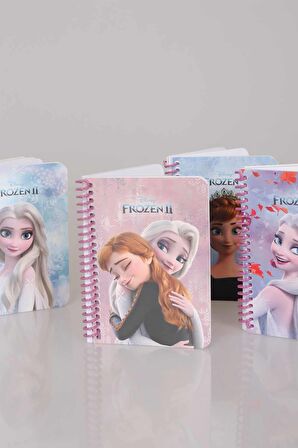 LİSANSLI FROZEN ELSA ÇİZGİLİ NOT DEFTERİ / BLOKNOT 80 YAPRAK