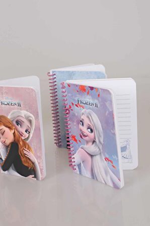 LİSANSLI FROZEN ELSA ÇİZGİLİ NOT DEFTERİ / BLOKNOT 80 YAPRAK