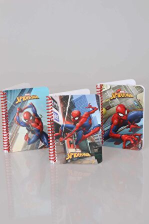 LİSANSLI SPIDERMAN ÇİZGİLİ NOT DEFTERİ / BLOKNOT 80 YAPRAK