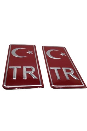 Araç Plaka Tr Metal