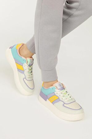 Lumberjack Freya Kalın Tabanlı Kadın Sneaker Ayakkabı