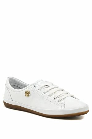 U.S. Polo Assn. JOJO Hakiki Deri Kadın Sneaker Yürüyüş Günlük Ayakkabı