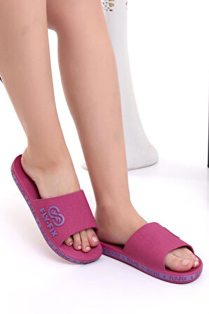 Fly-Fix Kaymaz Yumuşak Taban Terlik Deniz Plaj Havuz Terliği Günlük Terlik