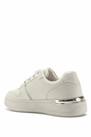 U.S. Polo Assn. Alka Günlük Kadın Sneaker Spor Ayakkabı Bej