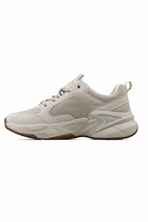 U.S. Polo Assn. MAYBE WMN Bej Kalın Taban Kadın Sneaker Ayakkabı