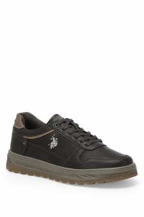 US Polo Assn Belo Erkek Kalın Taban Kışlık Sneaker Ayakkabı Kahve