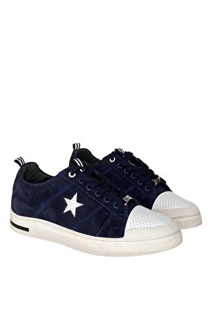 Pierre Cardin 10207 Hakiki Deri Yıldızlı Erkek Günlük Sneaker Ayakkabı