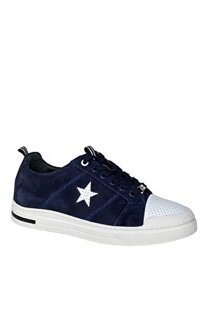 Pierre Cardin 10207 Hakiki Deri Yıldızlı Erkek Günlük Sneaker Ayakkabı