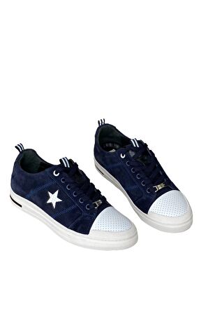 Pierre Cardin 10207 Hakiki Deri Yıldızlı Erkek Günlük Sneaker Ayakkabı