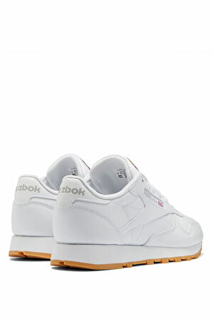 Reebok CLASSIC LEATHER Unisex Spor Günlük Sneaker Ayakkabı Krem Taban