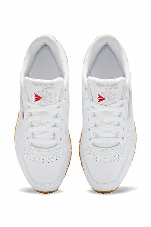 Reebok CLASSIC LEATHER Unisex Spor Günlük Sneaker Ayakkabı Krem Taban