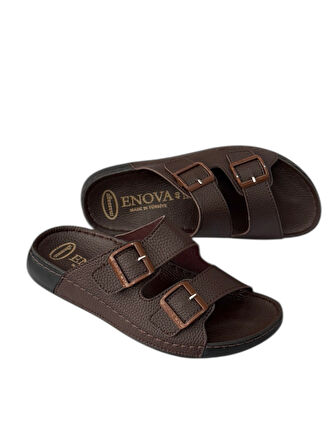 ENOVA M266-0113 Rahat Tabanlı Erkek Terlik Yazlık Plaj Havuz Günlük Hafif Terlik