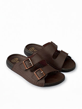 ENOVA M266-0113 Rahat Tabanlı Erkek Terlik Yazlık Plaj Havuz Günlük Hafif Terlik