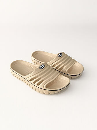 Akınal E607 Kadın Erkek Terlik Banyo Bahçe Balkon Havuz Plaj Terliği