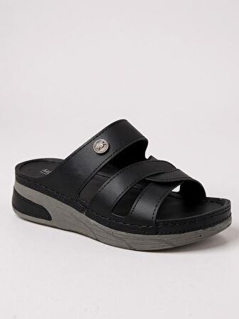 Mlx 2403 Yüksek Taban Kadın Günlük Yazlık Şık Comfort Terlik