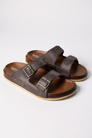 Wt 55201 Rahat Tabanlı Unisex Yazlık Günlük Hafif Tokalı Terlik