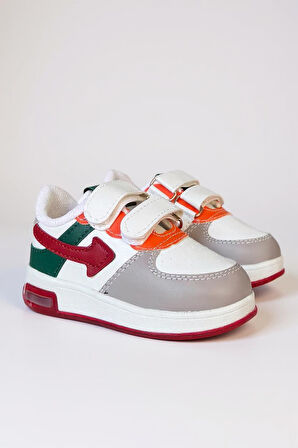 CCTWİNS CC230 Cırtlı Kız Erkek Işıklı Çocuk Okul Kreş Günlük Spor Ayakkabı