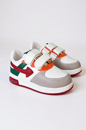 CCTWİNS CC230 Cırtlı Kız Erkek Işıklı Çocuk Okul Kreş Günlük Spor Ayakkabı