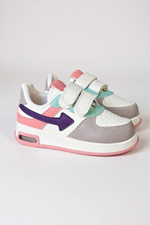 CCTWİNS CC230 Cırtlı Kız Erkek Işıklı Çocuk Okul Kreş Günlük Spor Ayakkabı