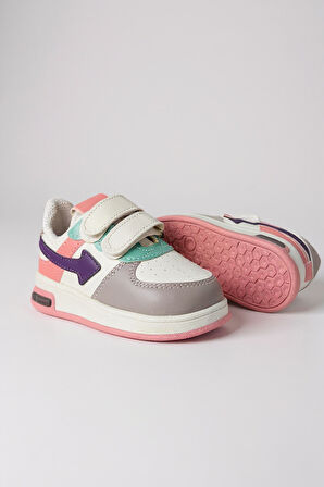 CCTWİNS CC230 Cırtlı Kız Erkek Işıklı Çocuk Okul Kreş Günlük Spor Ayakkabı