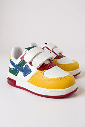 CCTWİNS CC230 Cırtlı Kız Erkek Işıklı Çocuk Okul Kreş Günlük Spor Ayakkabı