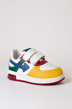 CCTWİNS CC230 Cırtlı Kız Erkek Işıklı Çocuk Okul Kreş Günlük Spor Ayakkabı