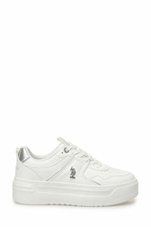 U.S. Polo Assn. CLARKE  Hafızalı Yüksek Taban Kadın Sneaker Günlük Ayakkabı
