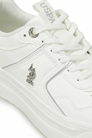 U.S. Polo Assn. CLARKE  Hafızalı Yüksek Taban Kadın Sneaker Günlük Ayakkabı