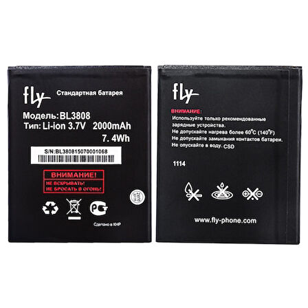 FLY BL3808 İQ456 PİL BATARYA