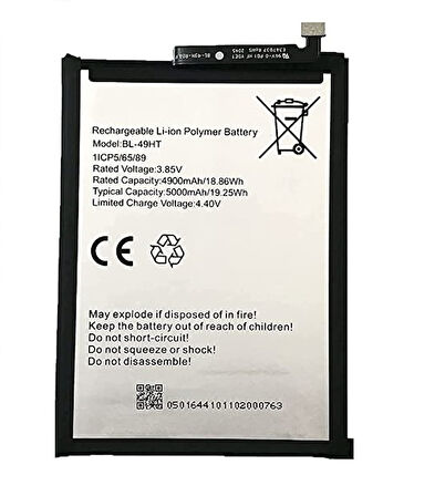 Axya Tecno Spark 6 Pil Batarya KE7 BL-49HT