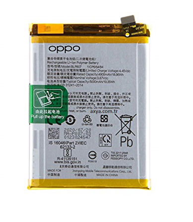 Oppo Realme 7 Pil Batarya BLP807 RMX2111