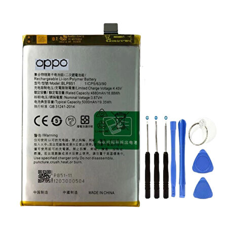 Oppo A74 5g Pil Batraya ve Tamir Seti