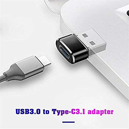 Axya USB to Type C Şarj Data Çevirici Dönüştürücü Adaptör
