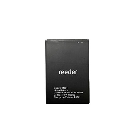Reeder P13 Blue MaxL 2022 Batarya Pil Hb001