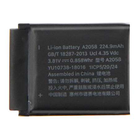 Apple Watch Series 4 44mm Pil Batarya