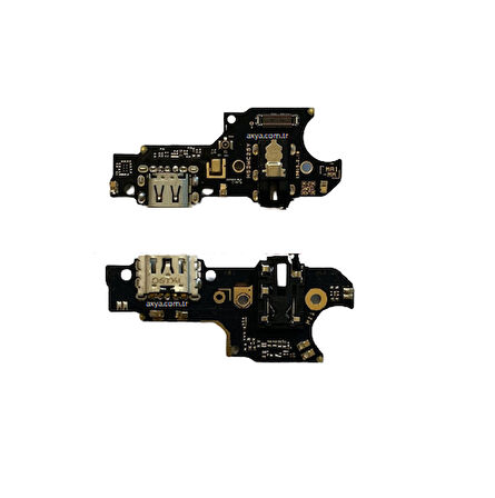 REALME C25Y ŞARJ SOKET MİKROFON VE KULAKLIK  BORDU FULL (RMX3269)