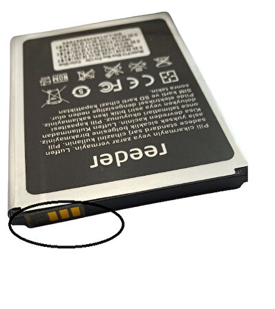 REEDER P13 BLUE MAX PRO LİTE 2022 PİL BATARYA 5000 mAh