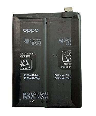 OPPO RENO 6 (5g) PİL BATARYA BLP825