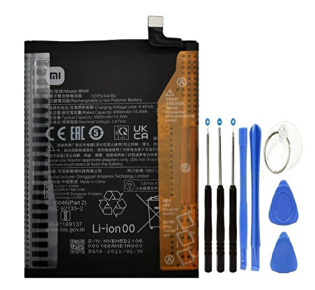 Xiaomi Poco M4 Pro 4g Pil Batarya BN5G 5000 mAh+Tamir Seti