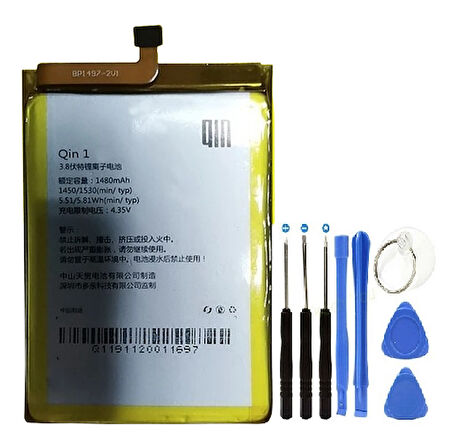 QİN 1 PİL BATARYA 1530 mAh+Tamir Seti