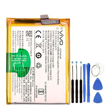 Vivo V11 Pro Pil Batarya B-F0+Tamir Set 3400 mAh