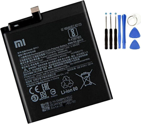 Xiaomi Redmi K20 Pro Batarya Pil + Tamir Seti BP41